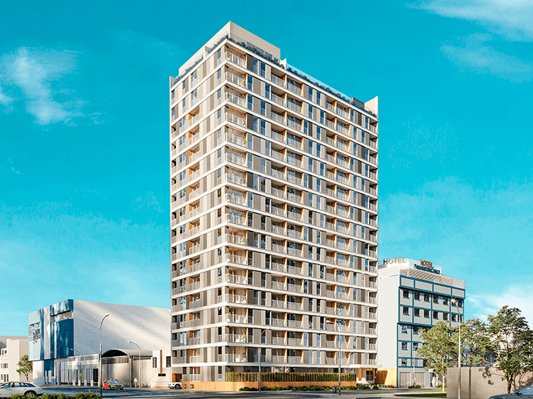 Fachada del proyecto